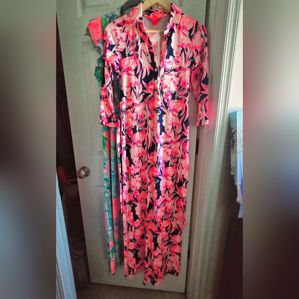 Lilly Pulitzer HTF Holloway Maxi dress